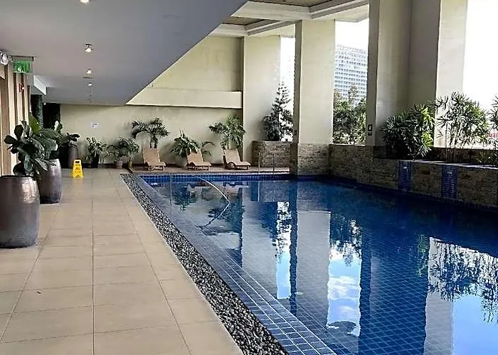 Modern Studio+pool-gym/wifi/netflix 마닐라