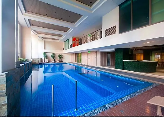 Modern Studio+pool-gym/wifi/netflix 호텔 마닐라