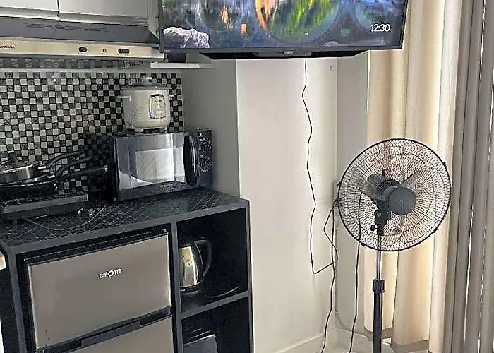 Modern Studio+pool-gym/wifi/netflix 3* 마닐라